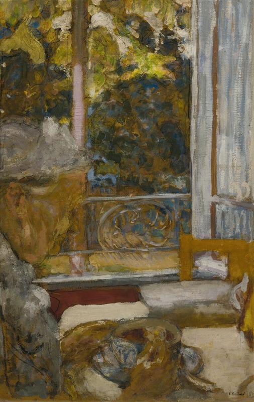 Édouard Vuillard - Madame Vuillard Au Petit-Déjeuner À La Toquade