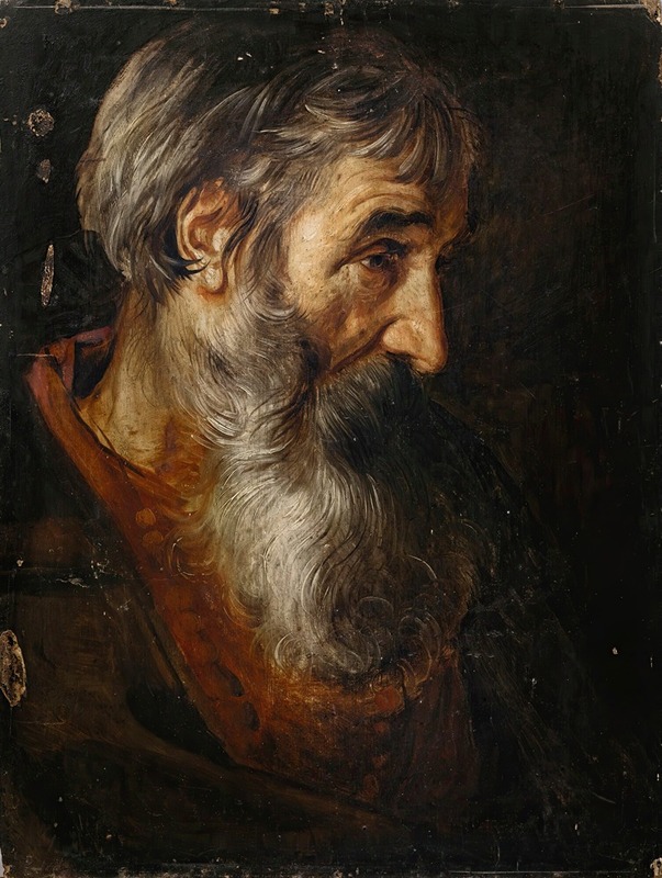 Follower of Pieter van Mol - Head of An Old Man