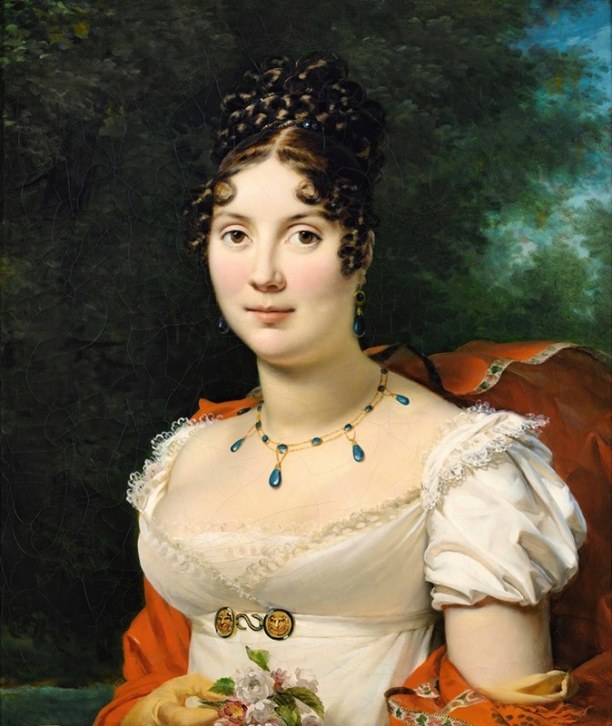François Gérard - Portrait of a Young Lady