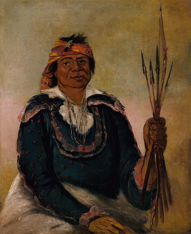 George Catlin - Ni-Có-Man, The Answer, Second Chief