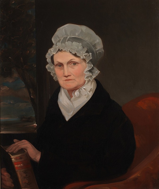 George Catlin - Portrait of Polly Sutton Catlin