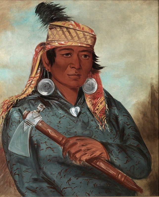 George Catlin - Wáh-Pe-Say, The White