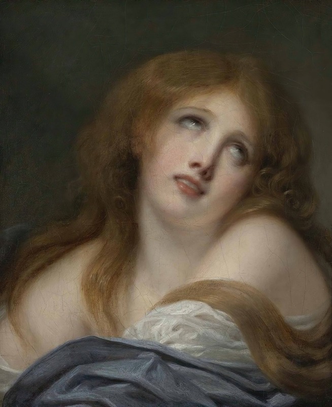 Jean-Baptiste Greuze - The Bust of a Young Girl, Called Virginie