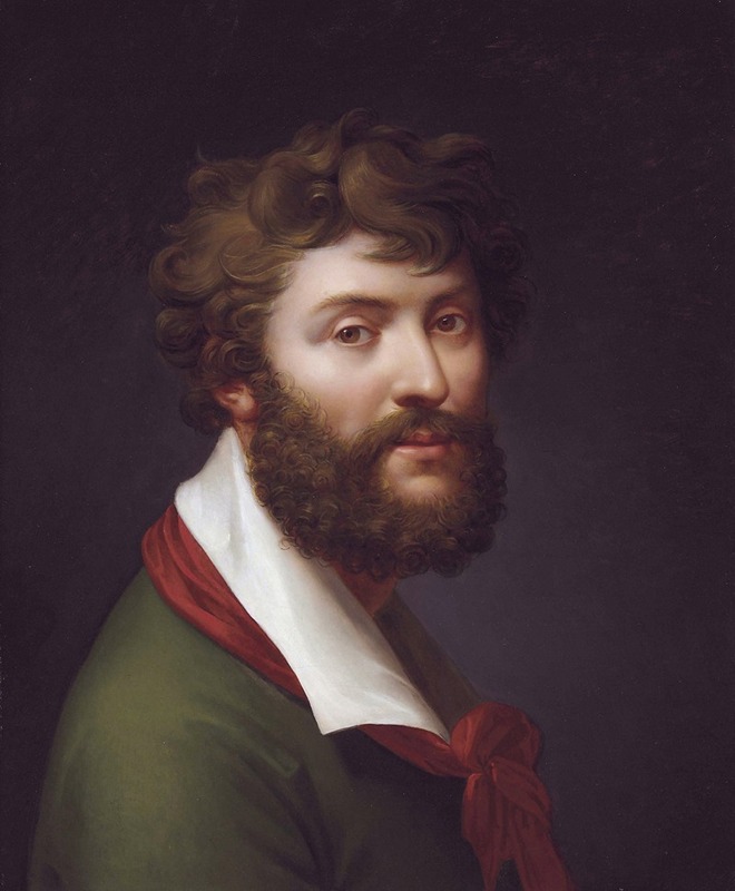Jean-Baptiste Regnault - Self-Portrait