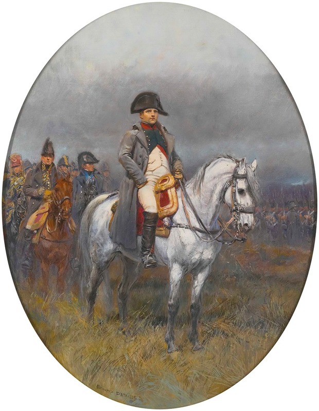Jean-Baptiste Édouard Detaille - Napoleon On Horseback