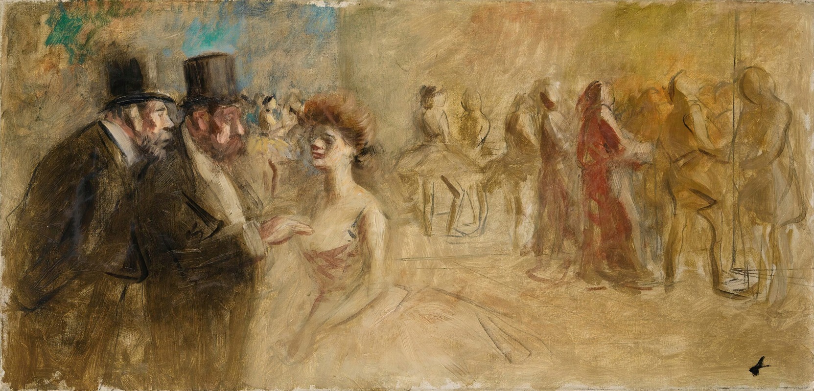 Jean-Louis Forain - After The Dance