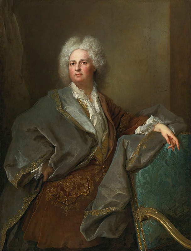 Nicolas de Largillière - Portrait of The Baron De Besenval