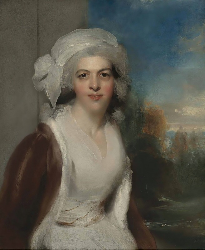 Sir Thomas Lawrence - Portrait of Rebecca, Lady Simeon