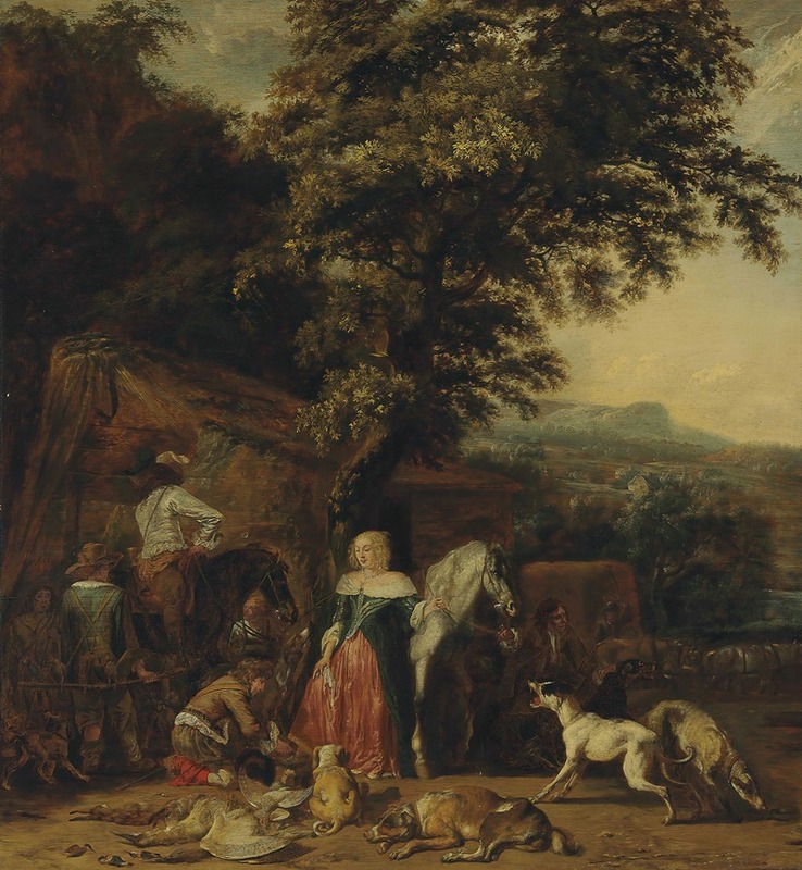 Abraham Hondius - The Hunting Party