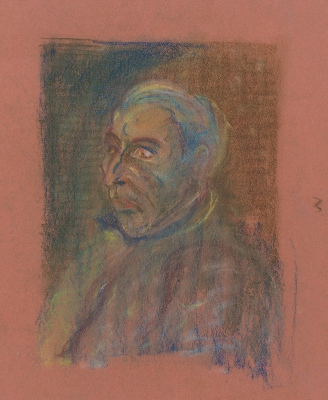 Arnold Peter Weisz-Kubínčan - Portrait of a Man