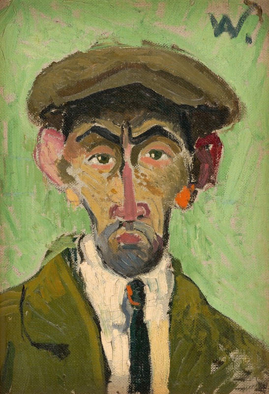 Arnold Peter Weisz-Kubínčan - Self-Portrait