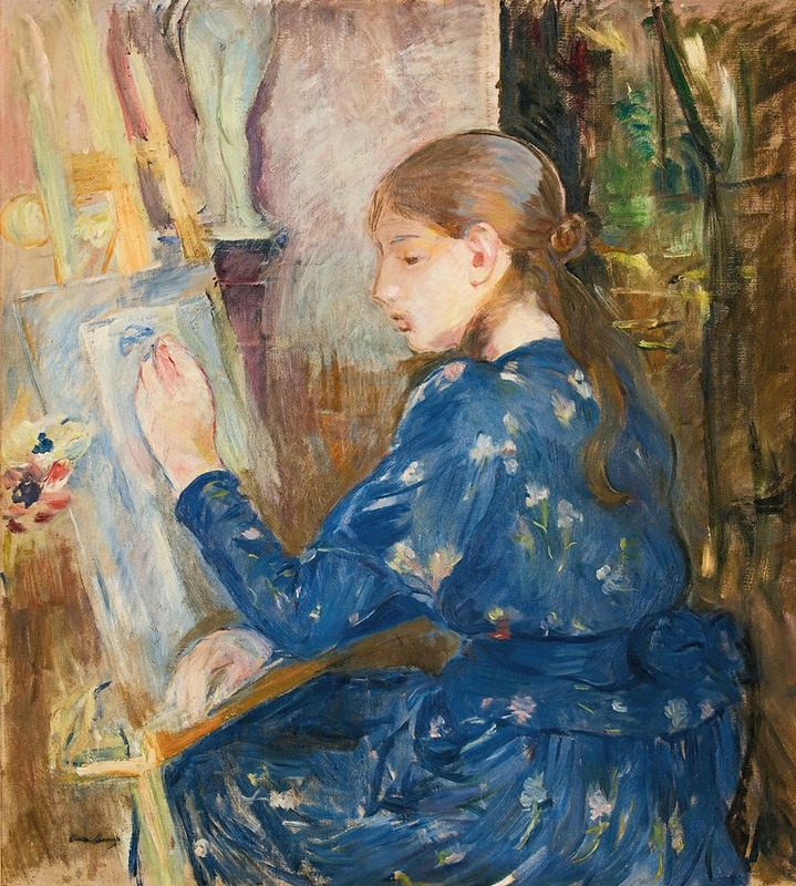 Berthe Morisot - Jeune Fille Écrivant