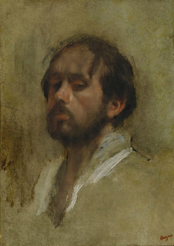 Edgar Degas - Autoportrait