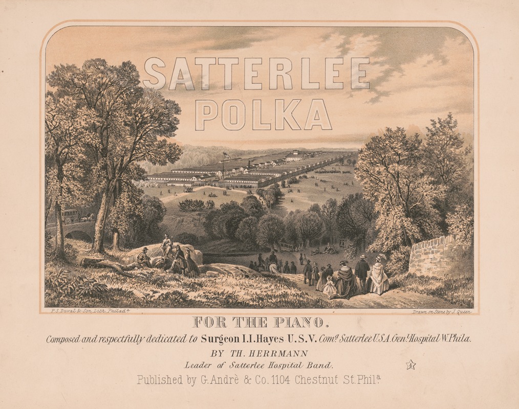 James Fuller Queen - Satterlee polka for the piano