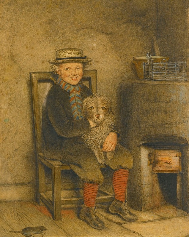 English School - A Boy And His Dog