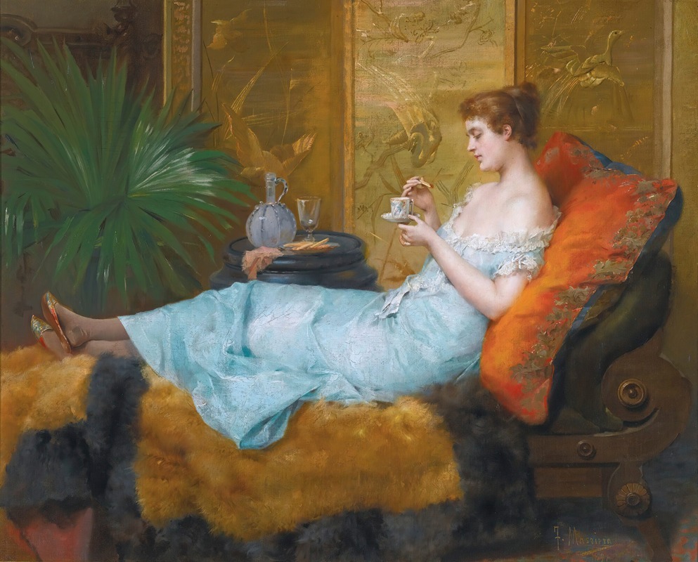 Francesc Masriera - Teatime