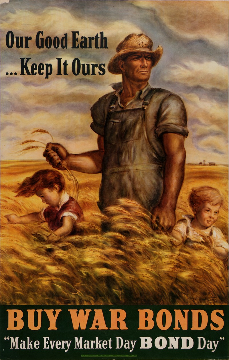John Steuart Curry - Our Good Earth. . .Keep It Ours