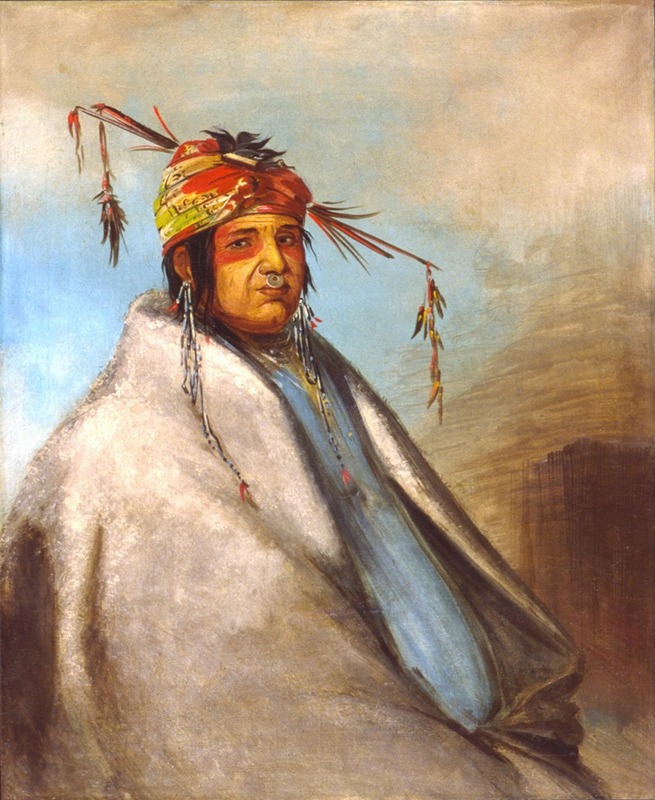 George Catlin - Non-on-dá-gon, a Chief