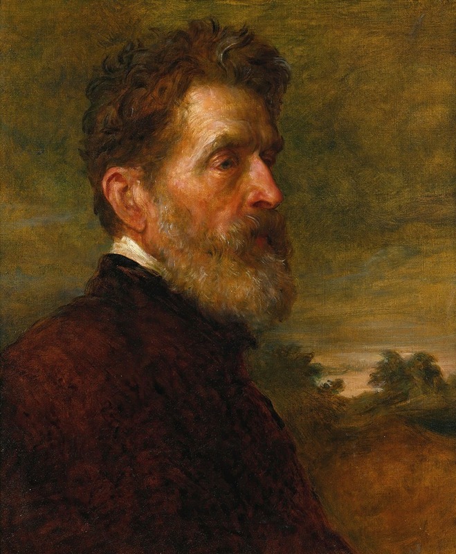 George Frederic Watts - Portrait Of Major General Talbot