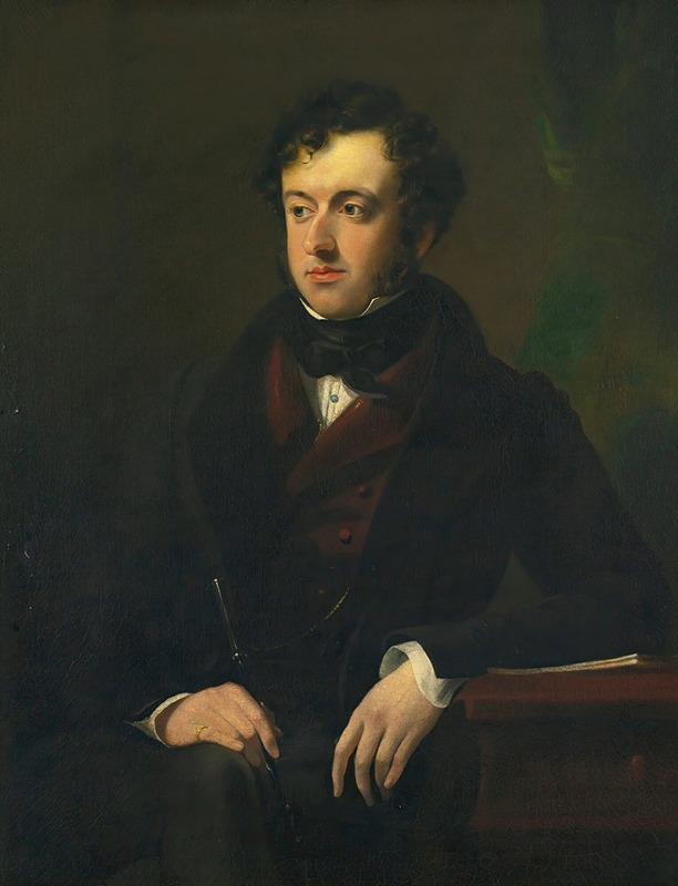 James Lonsdale - Portrait Of The Honorable John Charles Dundas