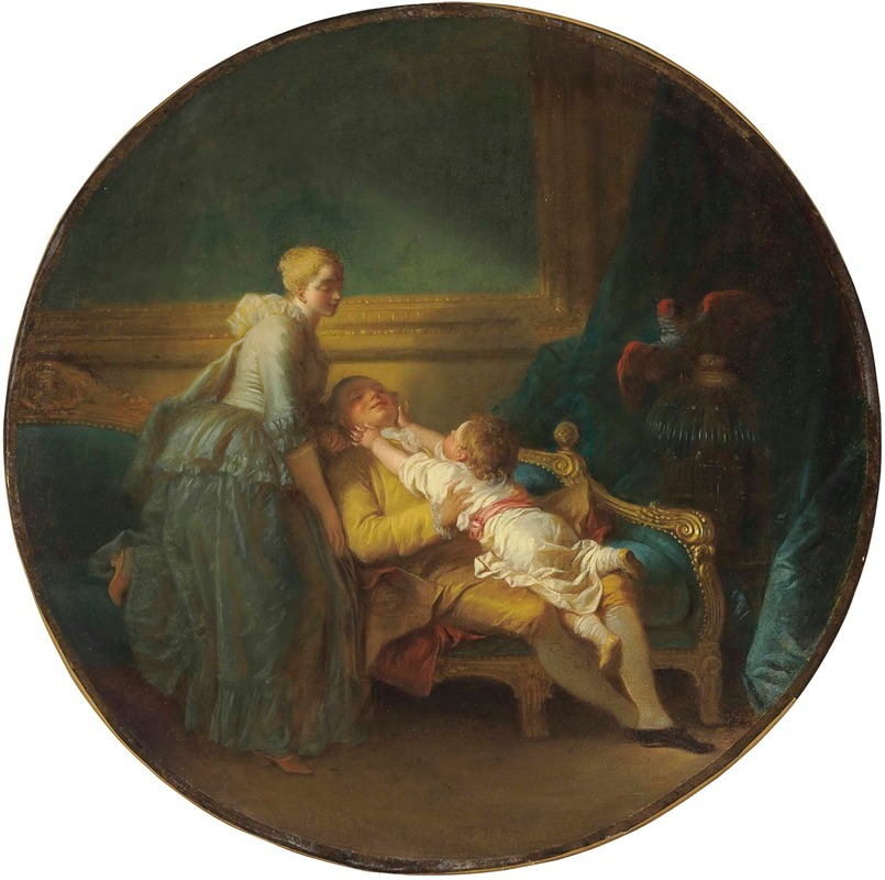 Jean-Honoré Fragonard - L’heureux Ménage (‘the Happy Household’)