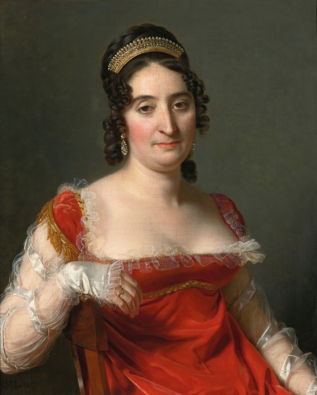 Jerome-Martin Langlois - Portrait Of A Lady