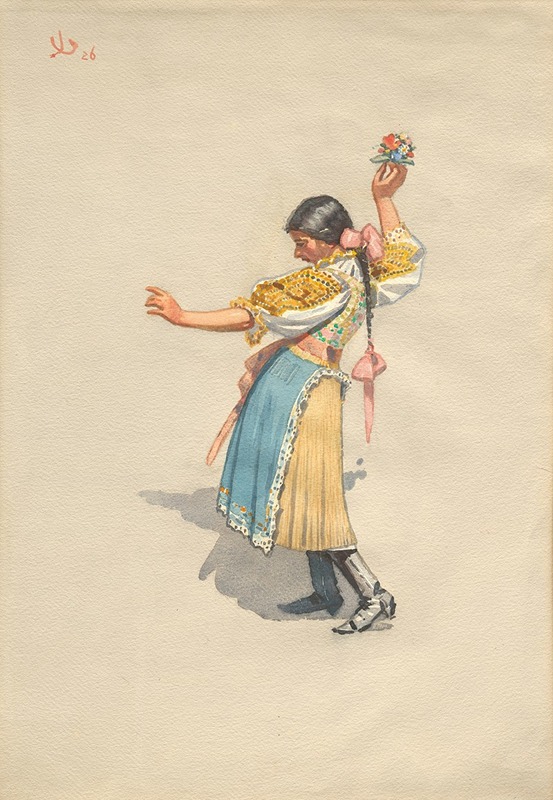 Joža Úprka - Dancer from Piešťany