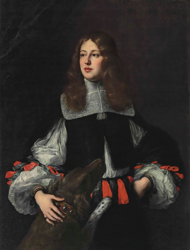 Justus Sustermans - Portrait Of Orazio Piccolomini (1639-1678)
