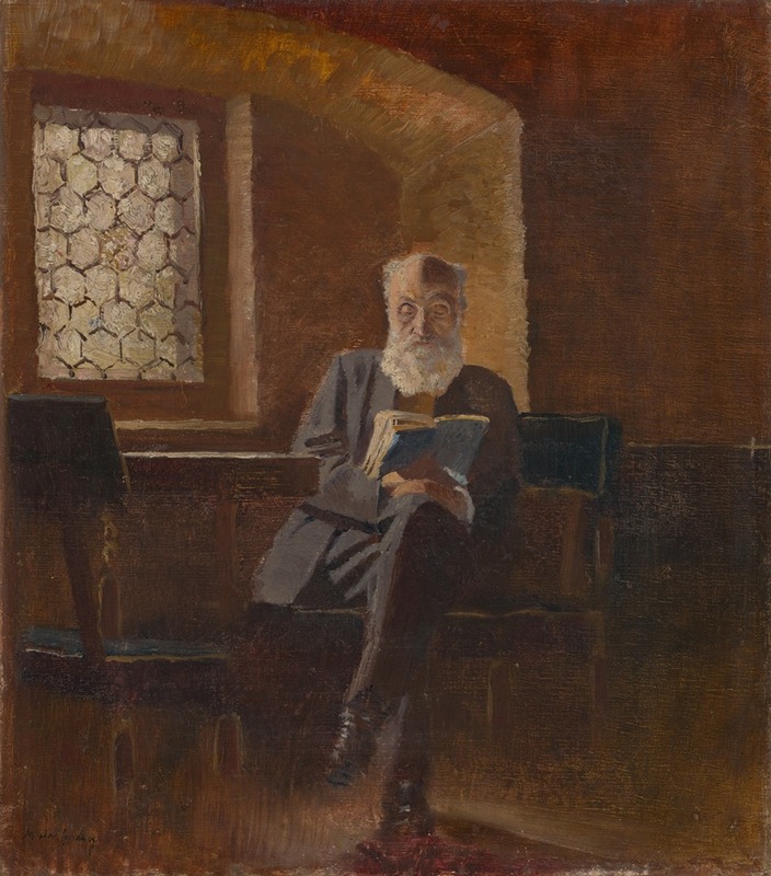 Ladislav Mednyánszky - Baron Eduard Mednyászky, the Painter’s Father
