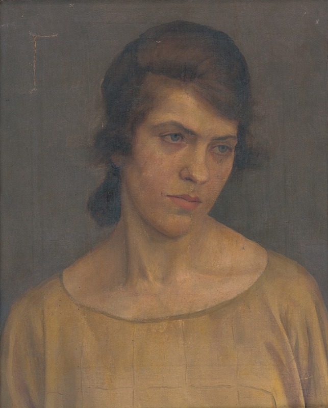 Ladislav Treskoň - Portrait of a Woman
