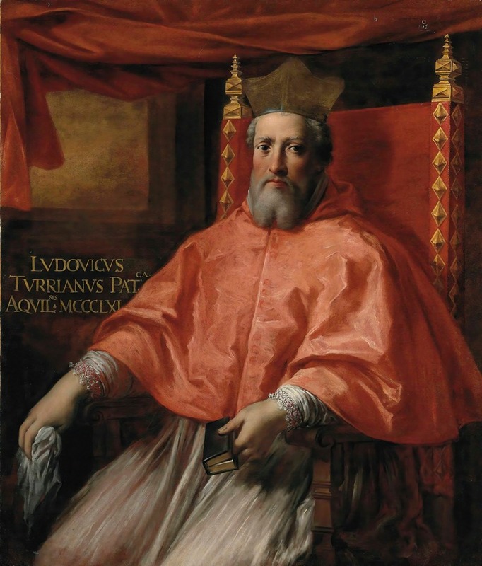 Roman School - Portrait Of Cardinal Ludovico Turriano, Patriarch Of Aquilea