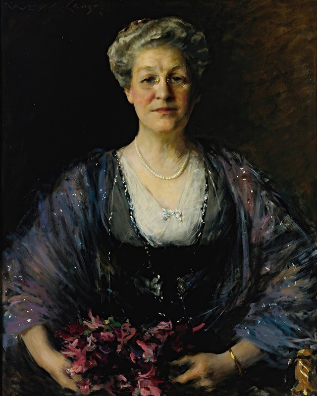 William Merritt Chase - Portrait Of Matilda Herbert Lloyd (1855-1945)