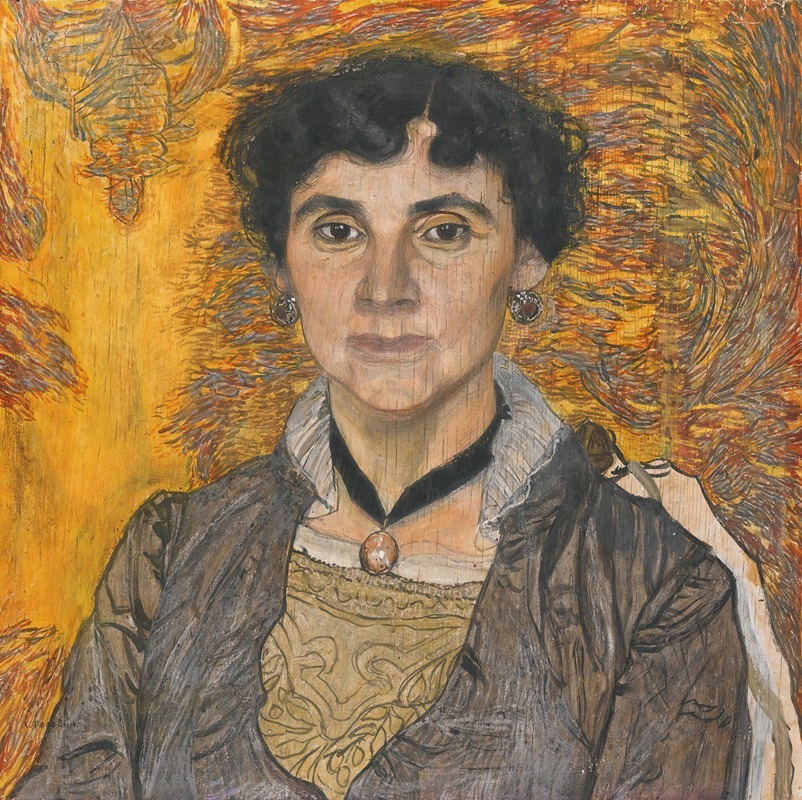 Alexander Yakovlevich Golovin - Portrait Of A Lady