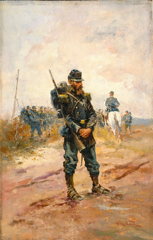 Alphonse Marie De Neuville - A Soldier