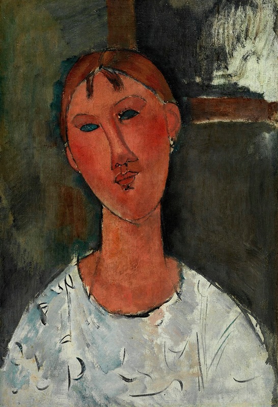 Amedeo Modigliani - Girl in a White Blouse