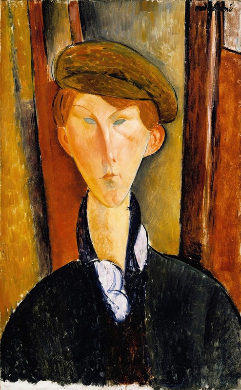 Amedeo Modigliani - Young Man with a Cap
