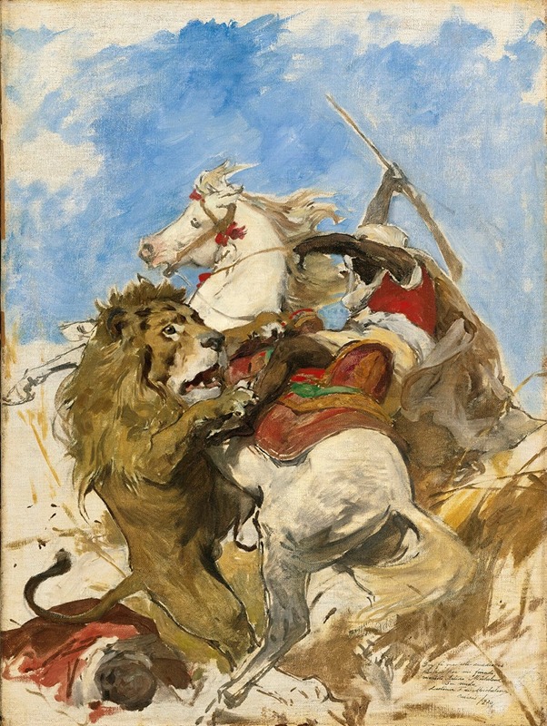 Arturo Michelena - The Lion And The Moor