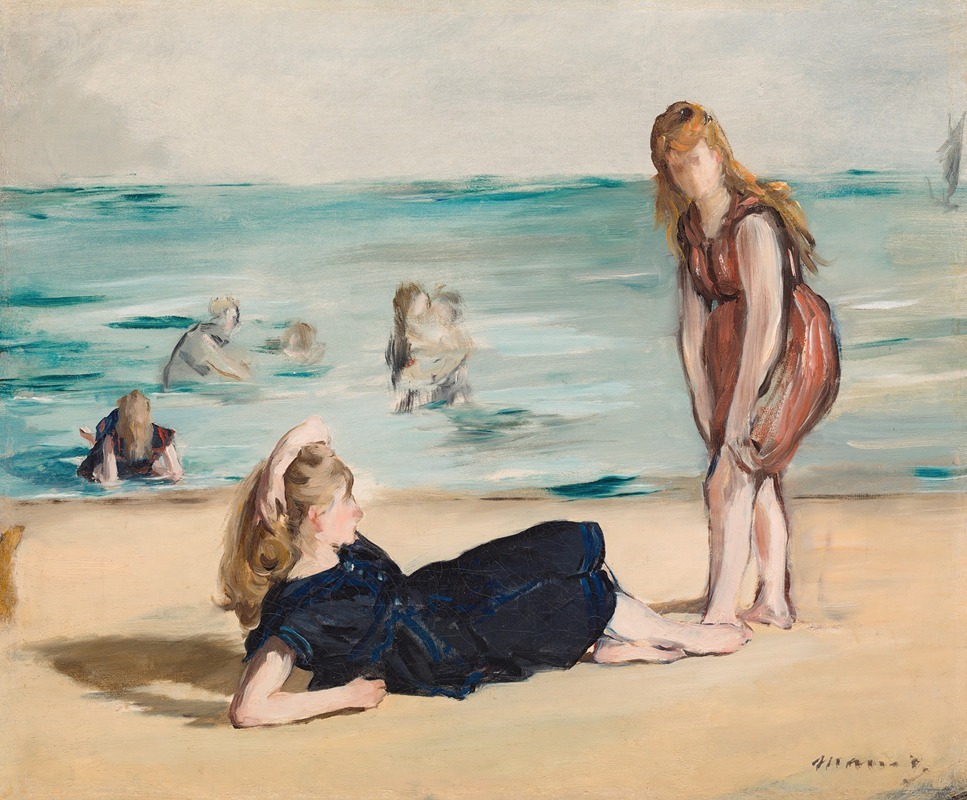 Édouard Manet - On the Beach