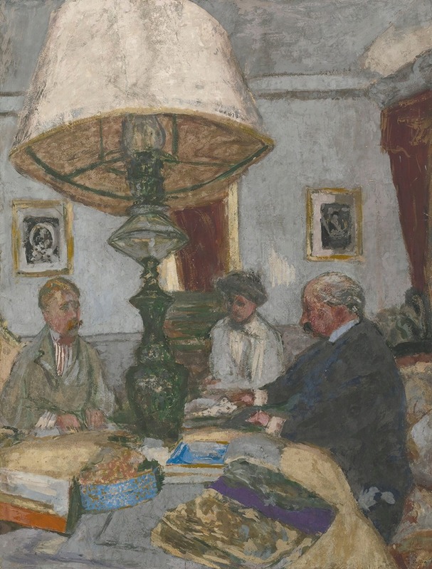Édouard Vuillard - Sous La Grande Lampe À Saint-Jacut