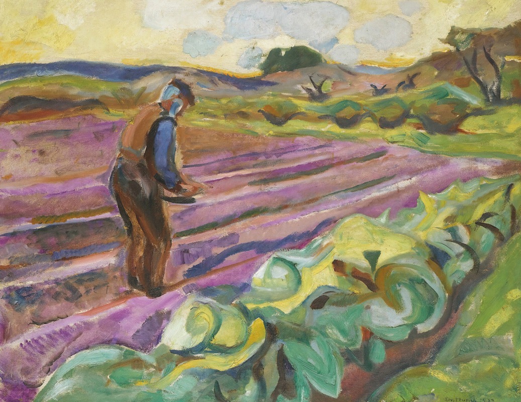 Edvard Munch - The Sower