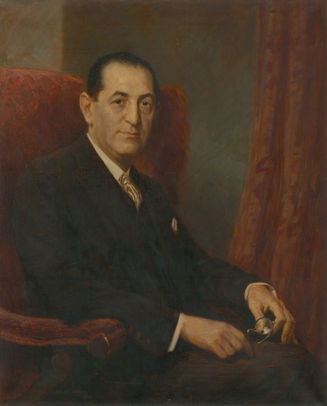 Elemír Halász-Hradil - Portrait of a man