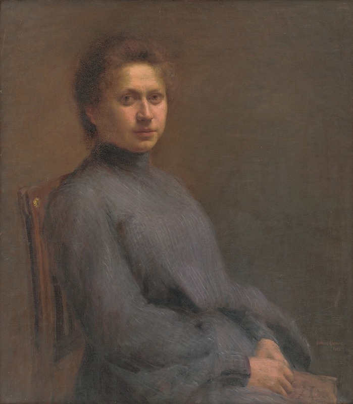 Elemír Halász-Hradil - Portrait of the Artist’s Wife