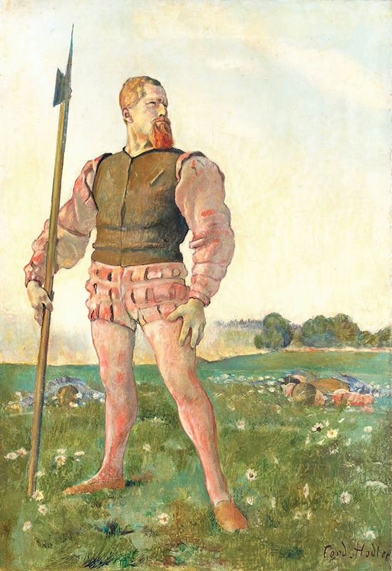 Ferdinand Hodler - The angry warrior