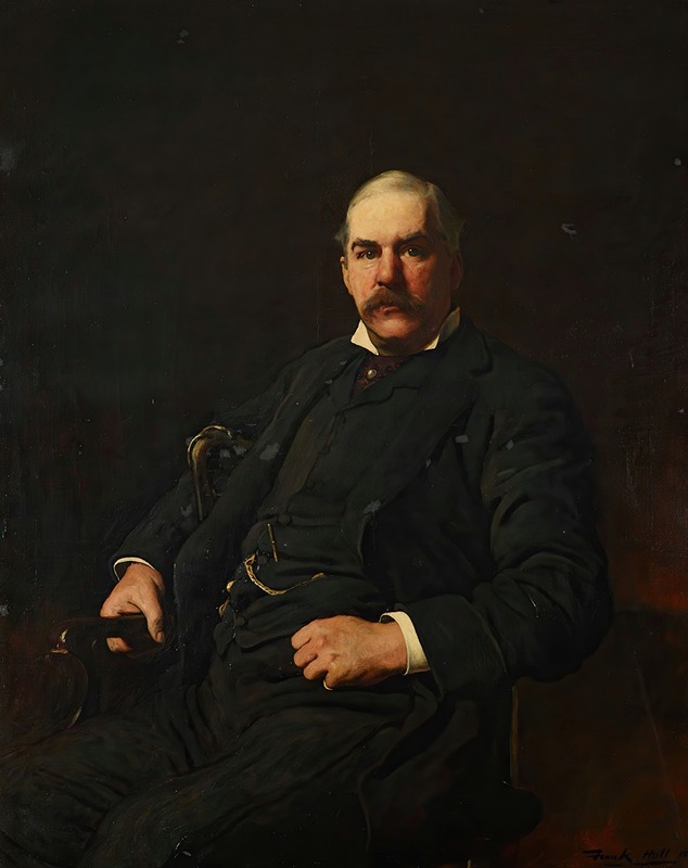 Frank Holl - Portrait of Pierpont Morgan