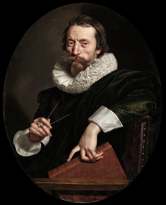Frans Pourbus The Younger - Portrait of the Italian Poet, Giambattista Marino