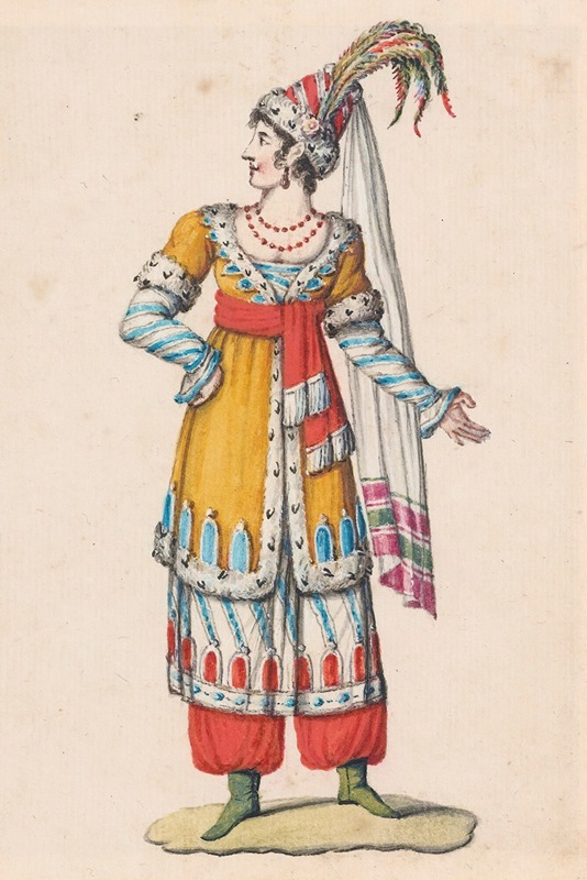 French School - Oriental Costumes 3