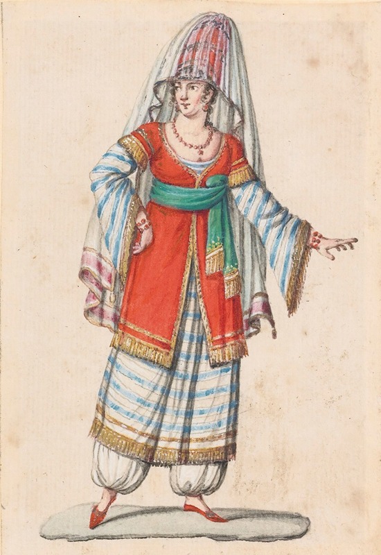 French School - Oriental Costumes 4
