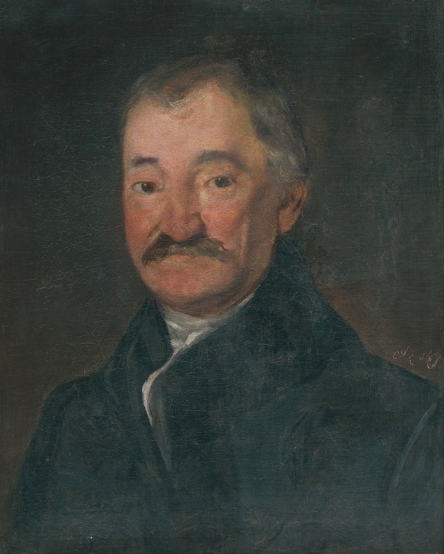 Friedrich von Amerling - Portrait of a senior man