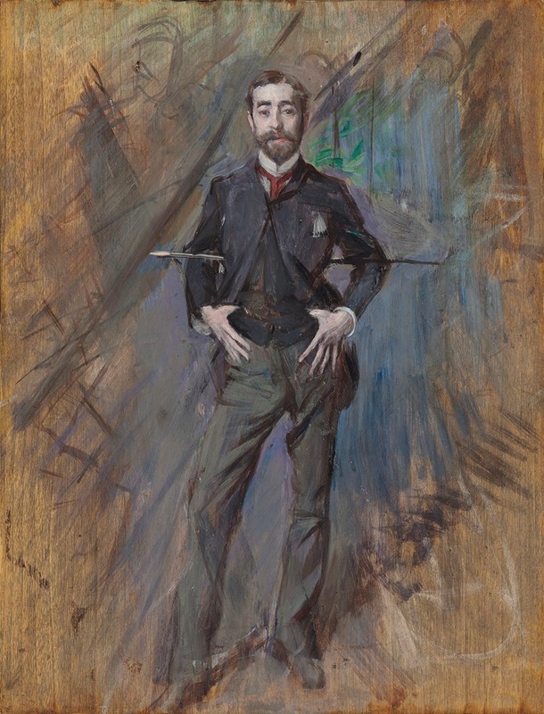 Giovanni Boldini - Portrait of John Singer Sargent