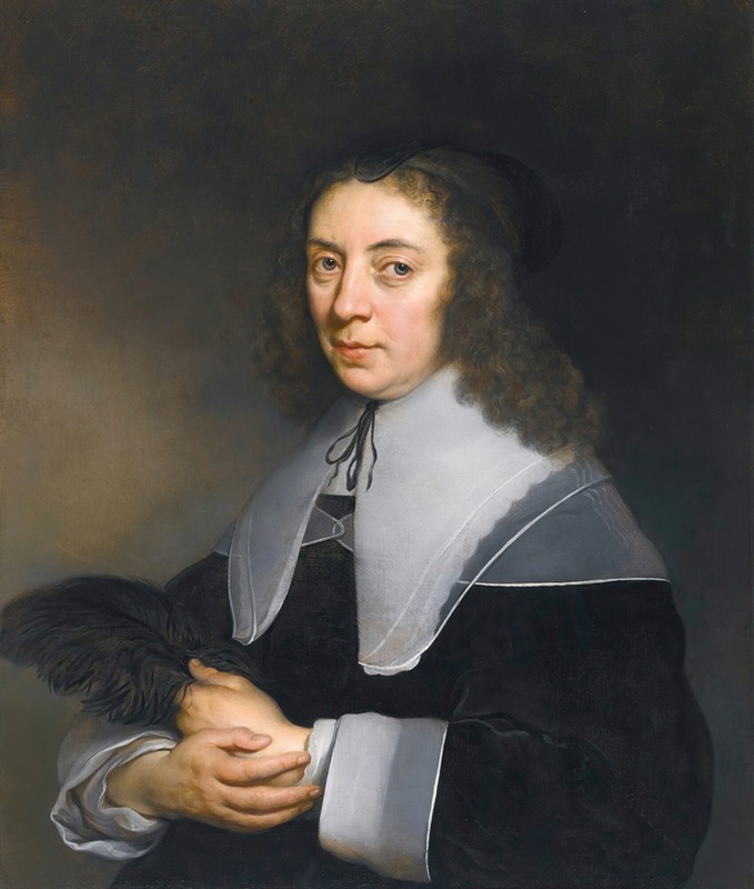 Govert Flinck - Portrait Of Dorothea Berck Of Alblasserdam (1593-1684), Wife Of Joseph Coymans